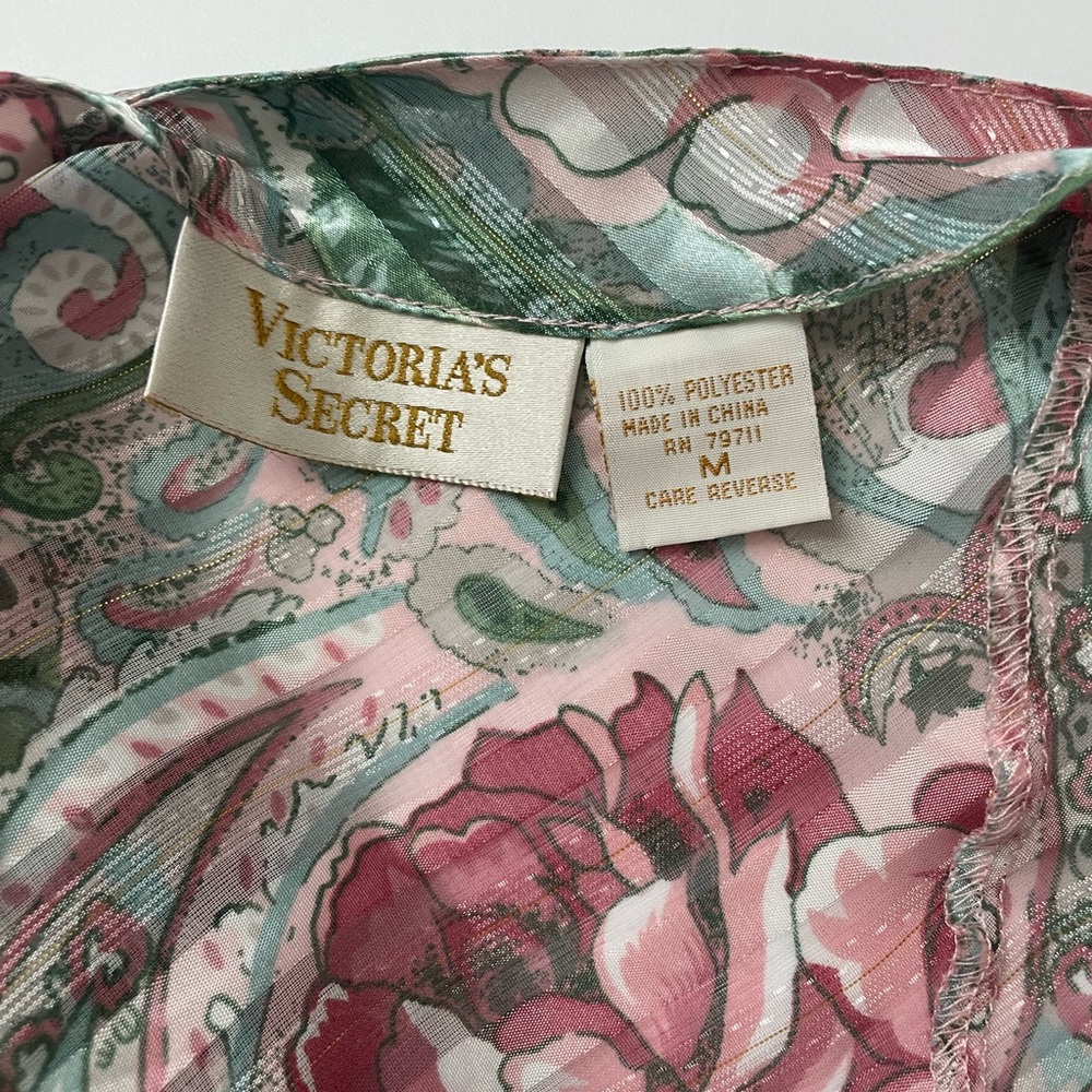 Victoria’s Secret top sleepwear vintage woman’s M - Picture 3 of 4